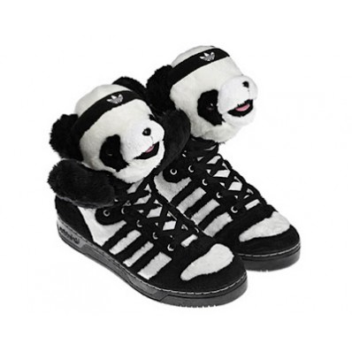 basket adidas avec peluche